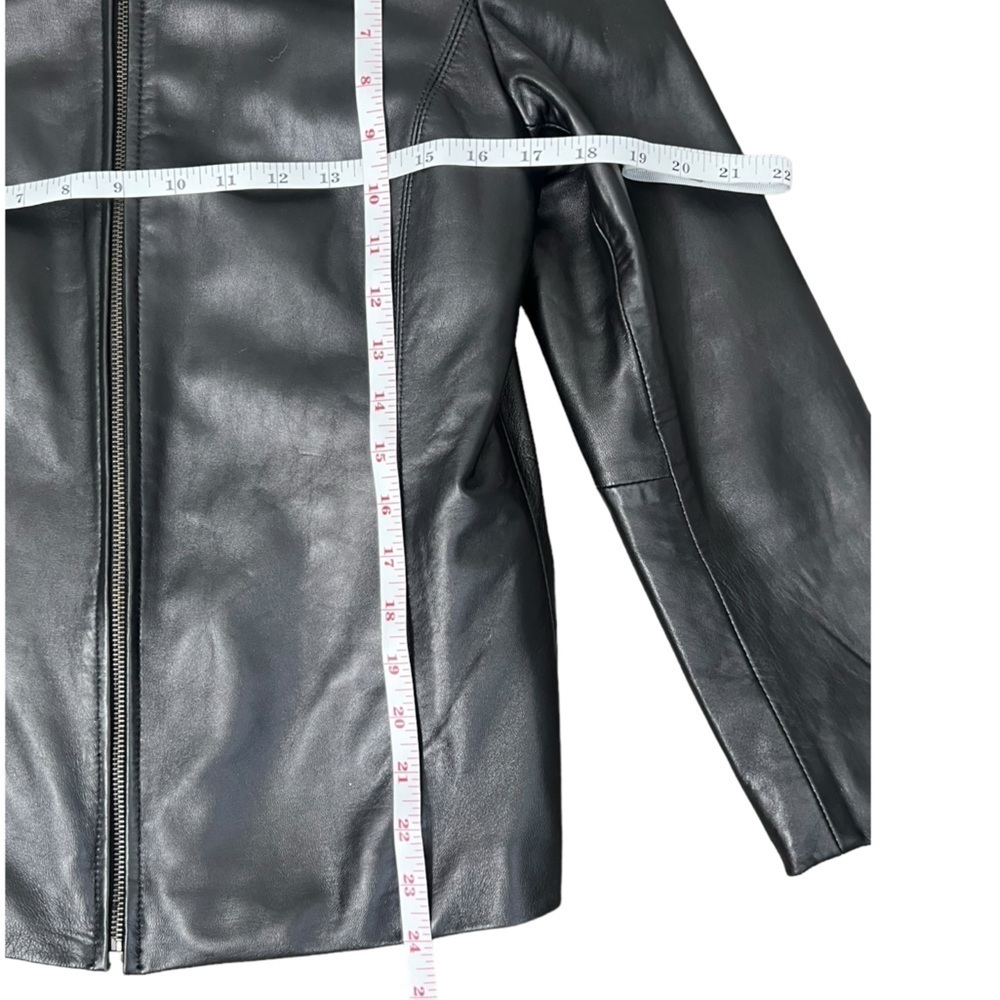 Robert Phillipe New York Black Leather Jackets - Size Small - Picture 12 of 14